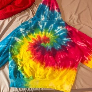 Tie dye sweatshirt!